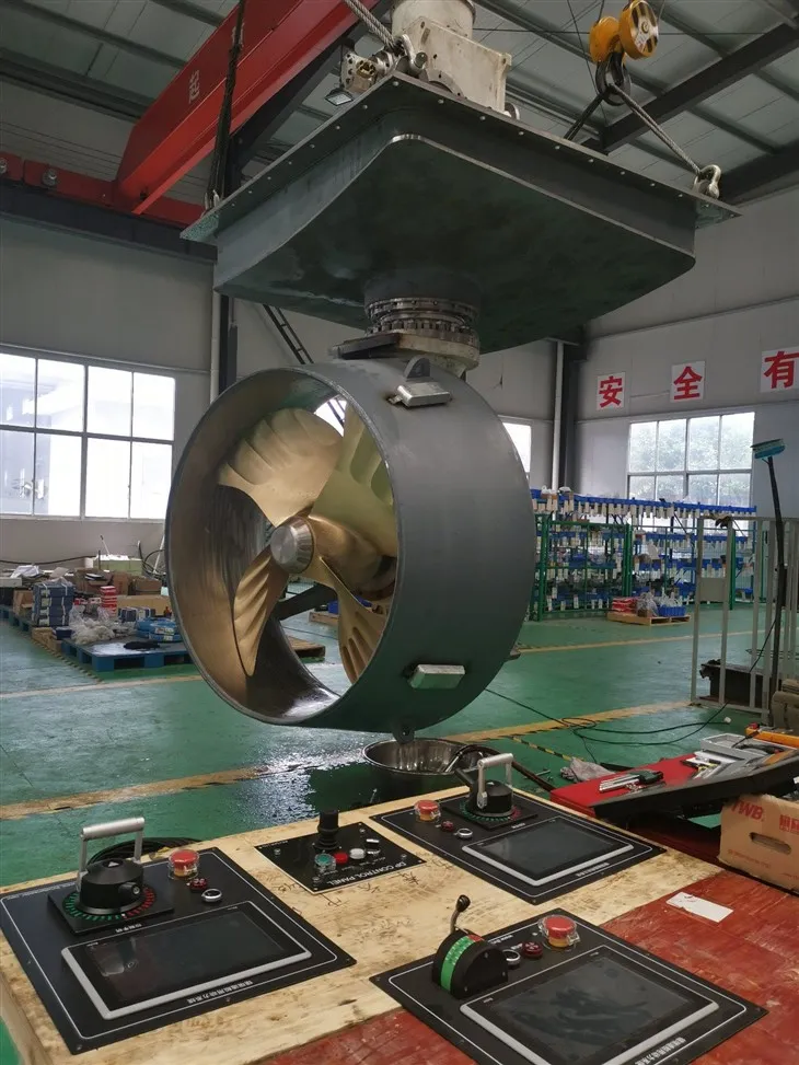 ABS Approved Z-Drived Well Mounted Marine Propulsion Azimuth Thruster manufacturers